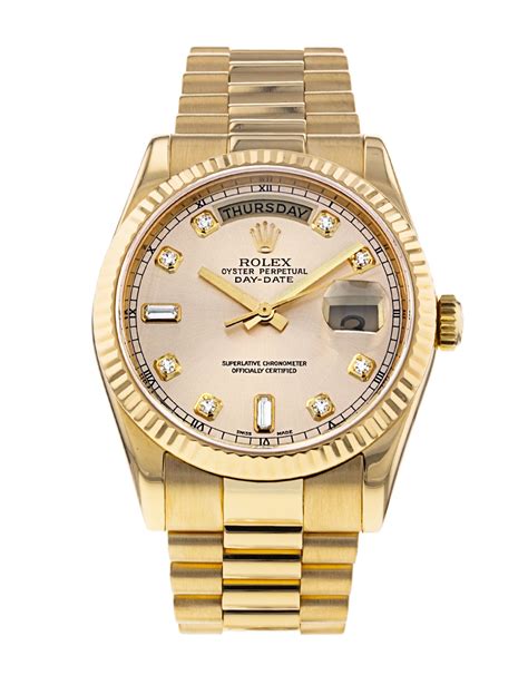 rolex day date 118238|Rolex 118238 vs 128238.